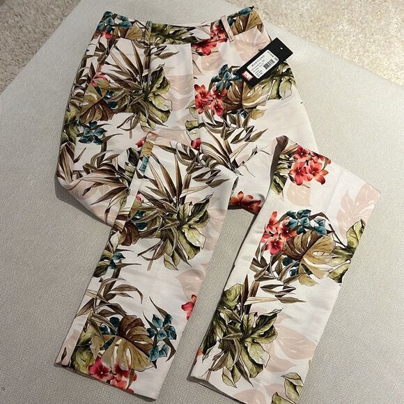 NEW Marciano Tropical Bouquet Pants - Picture 3 of 8